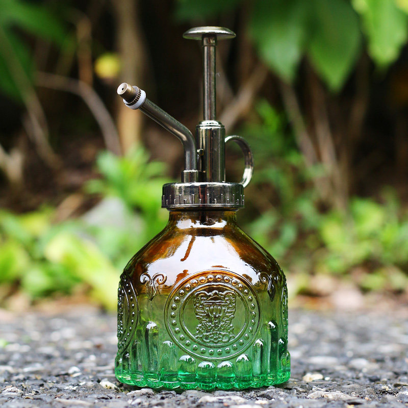 喷雾北欧复古小喷壶浇花园艺喷水水壶家用玻璃洒水