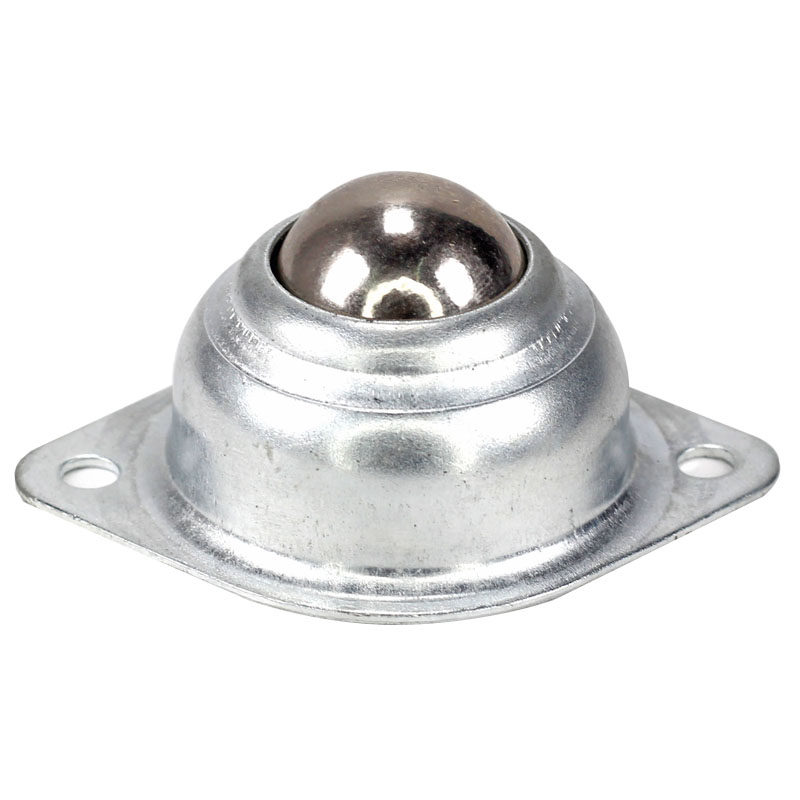 牛眼轮万向滚珠一寸半寸输送台滚轮传送球机器人轮镀锌钢球万向球