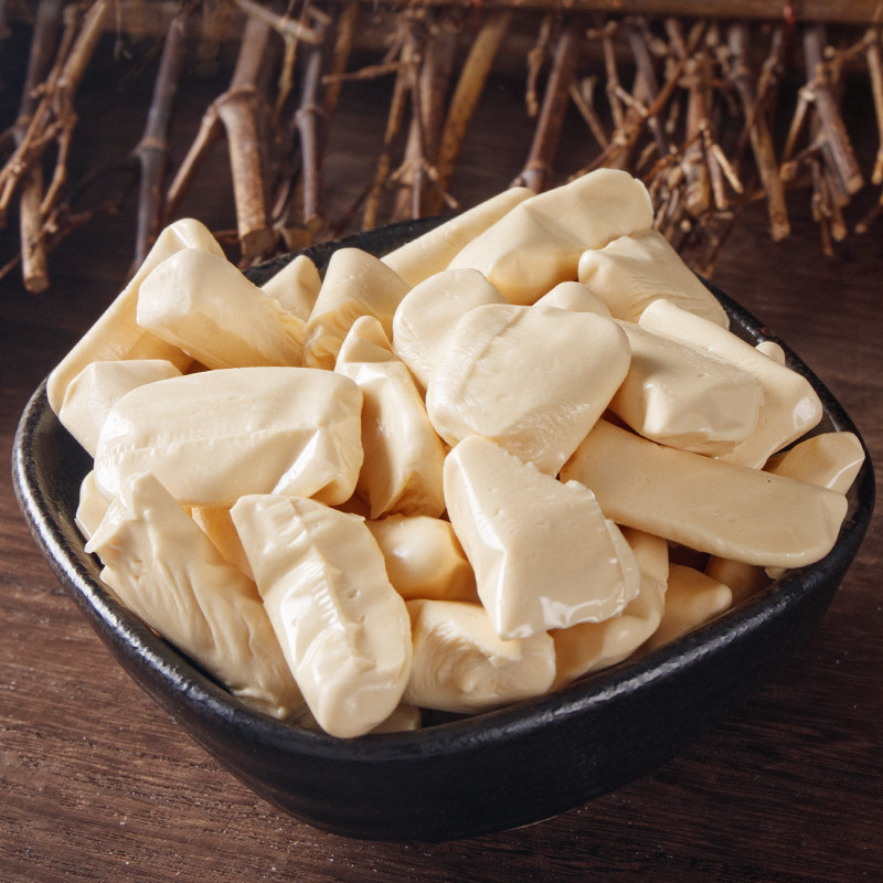 松福堂500克麦芽糖纯手工怀旧麦牙糖块正宗小粒叮叮糖饴糖块