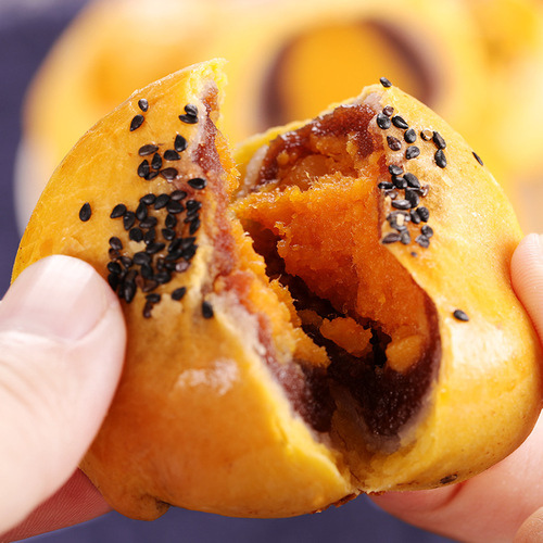 雪媚娘咸蛋黄酥糕点50g*6枚