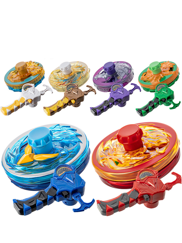 三宝新款陀螺玩具双层爆甲战陀儿童男孩5代陀螺