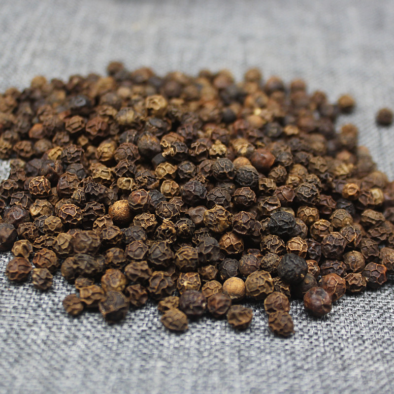 黑胡椒海南纯正500g包邮特级调味品八角大料批发花椒
