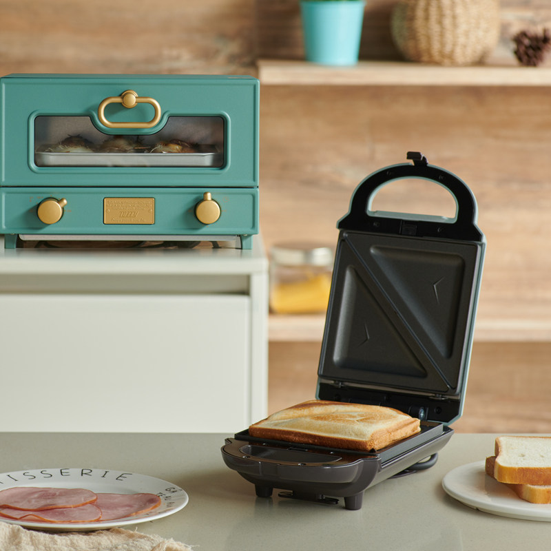toffy复古单层烤箱三明治机厨房小电器其它厨房家电
