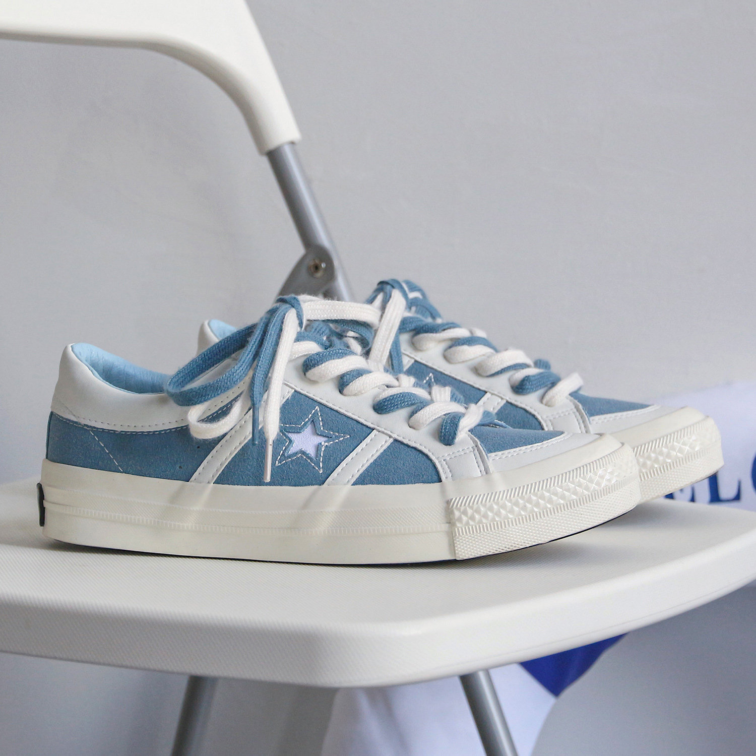 mistery星星鞋女帆布布鞋秋季2020新款港风鞋子帆布鞋