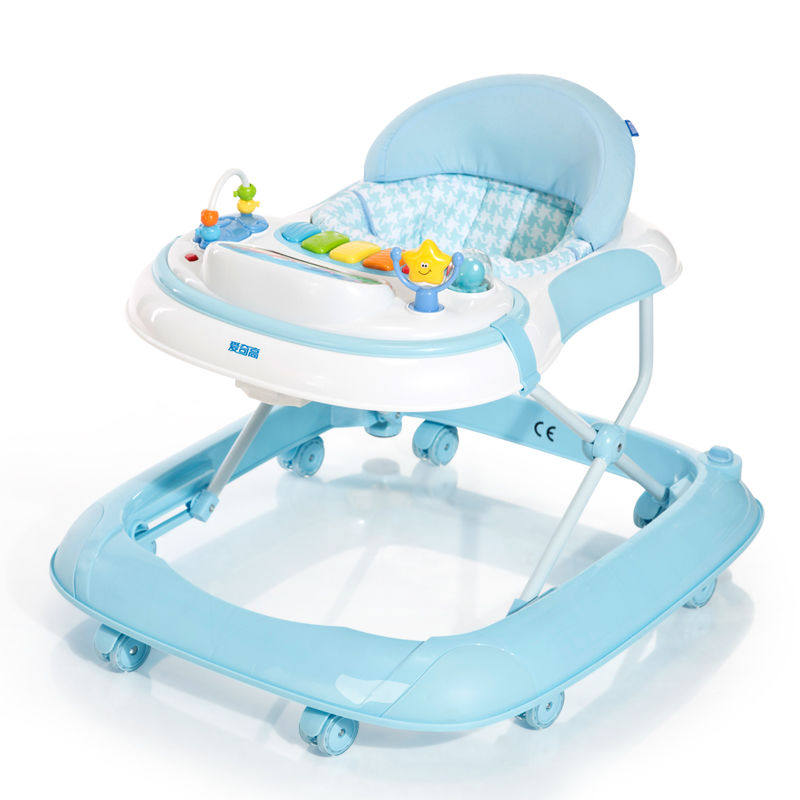 爱奇高儿童学步车女孩起步车多功能婴儿可坐可推男宝宝走路脚步车