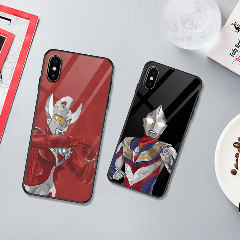 迪迦奥特曼一加9r手机机壳适用oppofindx3pro小米11pro手机保护套
