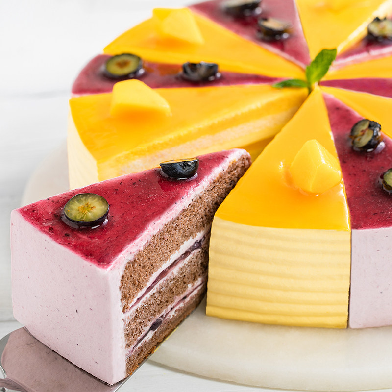 幸福西饼下午茶聚会蛋糕千层慕斯夹心小蛋糕网红零食全国同城配送