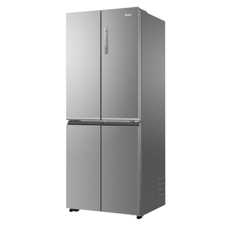 haier海尔bcd406wdpd深空拉丝406l风冷变频十字对开厨房冰箱