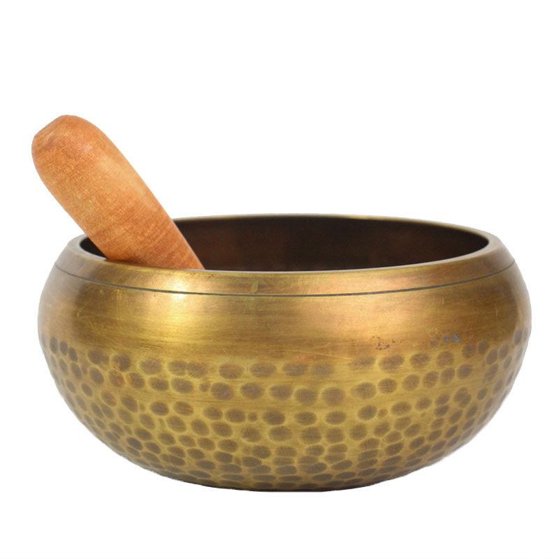 尼泊尔手工佛音碗家用佛音钵转瑜伽冥想钵颂纯铜摆件