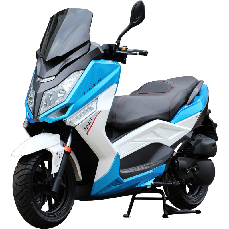 国产马杰斯特t9踏板摩托车电喷150cc金浪发动机摩托车整车