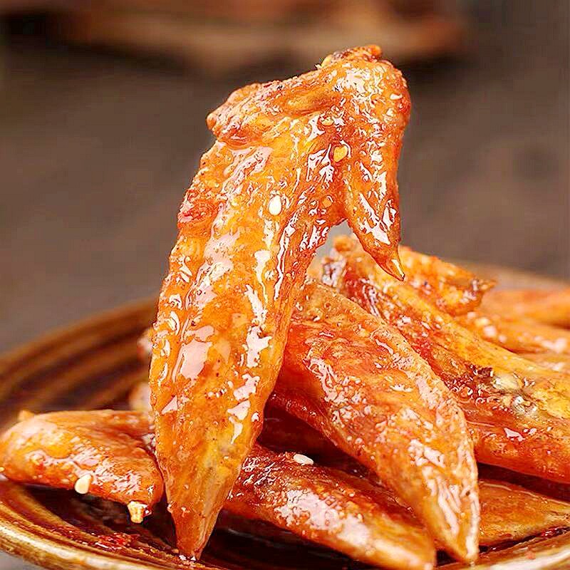 鸡翅咚咚20gx20麻辣小包包装冬冬翅尖鸡尖美食鸡肉零食
