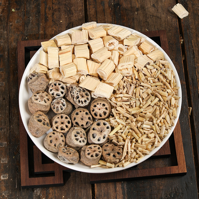 藕节芦根450g30副熬水喝小儿非易上火鼻血焦躁其他药食同源食品