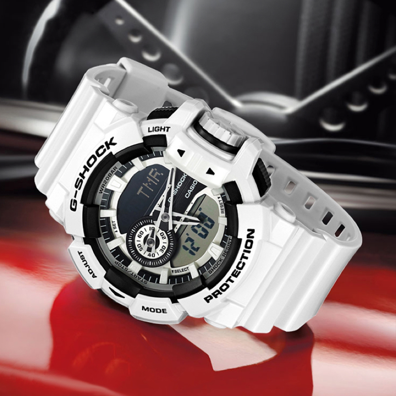 卡西欧白武士casio白虎限量版男运动防水gshock潮流男女个性手表