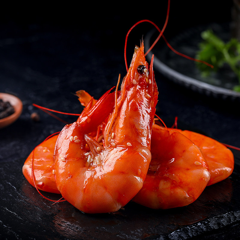 鲜熟食即食罐装油焖大对虾