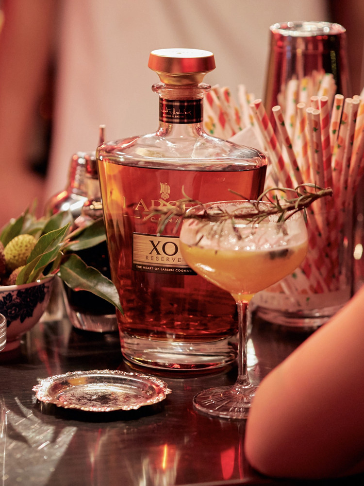 larsencognac拉森xo干邑白兰地珍藏法国进口洋酒白兰地