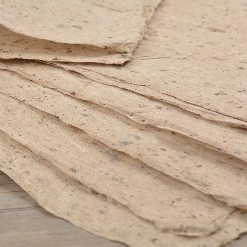 皮纸徽雨树皮纸书纸艾条毛边仿古创作山水国画宣纸