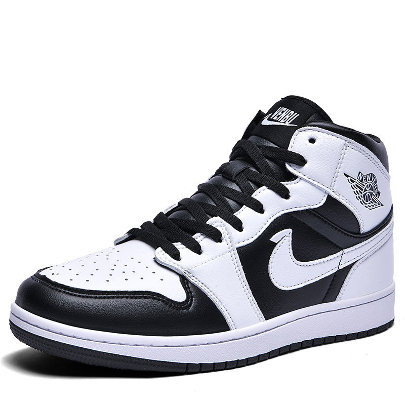 aj男鞋空军一号男aj34黑白熊猫小麦色板鞋aj官网旗舰店官影子灰aj