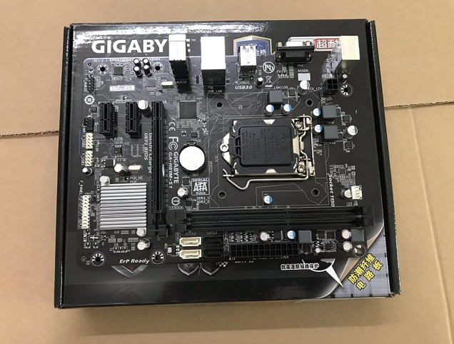 全新盒装gigabyte技嘉h81m-s1台式机1150电脑主板支持主板
