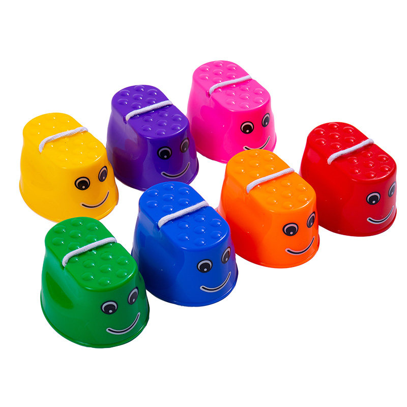 儿童踩高跷幼儿园感统训练器材亲子户外玩具家用小孩平衡体能运动