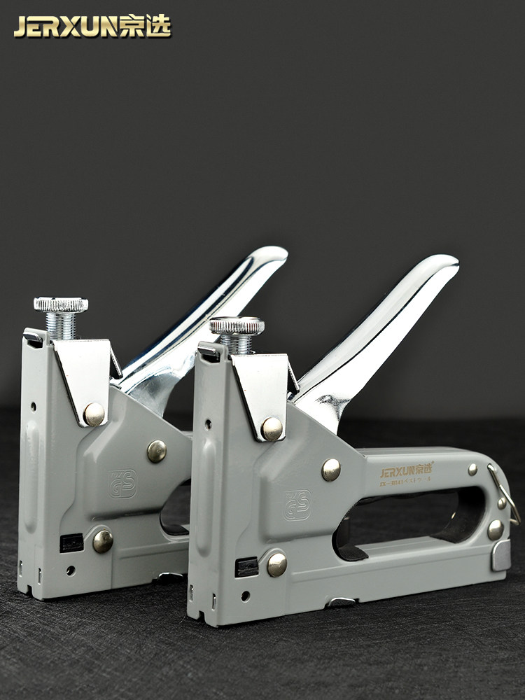 钉枪手动打钉抢打钉器木工射钉钢钉钉子家用气钉枪