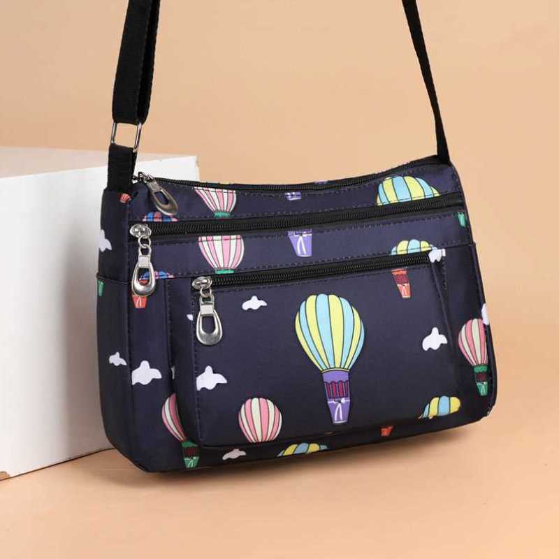 老人包包女奶奶斜挎布包百搭牛津布女包小包中老年民族妈妈款大气