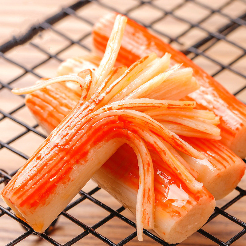 零食手撕蟹柳蟹棒休闲蟹味棒蟹肉棒即食海鲜蟹系列