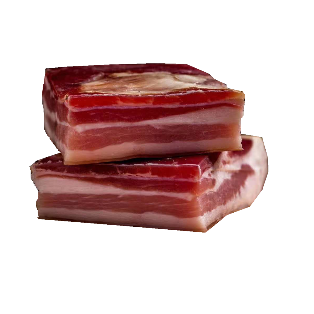 腊肉五花云南景东特产农家自然自然风风干咸肉腌肉