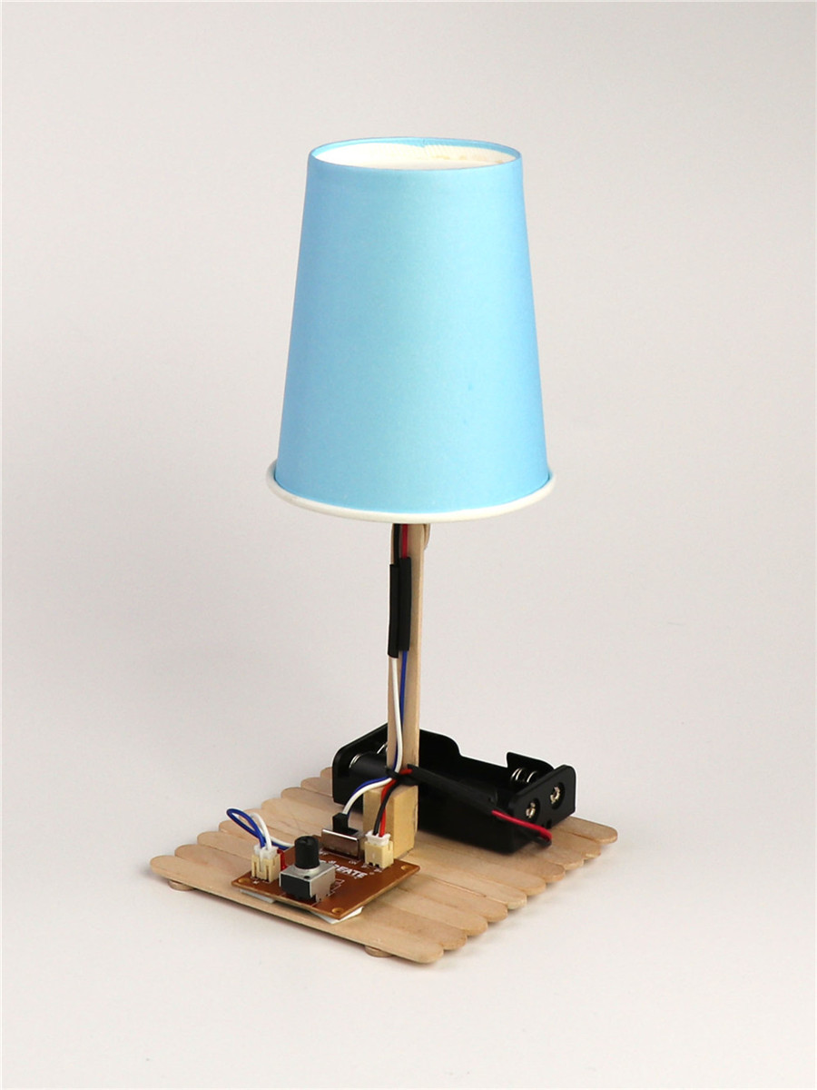 通用技术高中作品台灯制作材料科学实验电灯泡手工科学实验