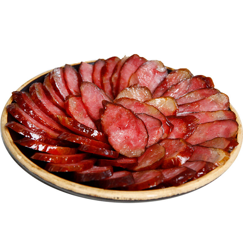 肖三婆广味香肠 正宗四川特产广式腊肠农家自制烟熏川味腊味美食