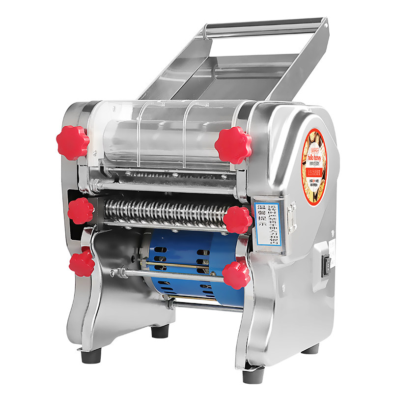 哈喽哈尼家用压面机不锈钢电动小型面条机多功能商用饺子皮卡通包