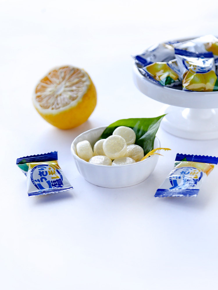 马来西亚亚可cocon柠檬糖海盐味进口水果糖补充糖果