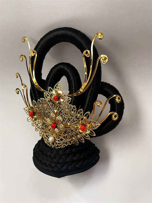 汉唐古风造型飞天头饰古装洛神甄宓演出仙女发饰