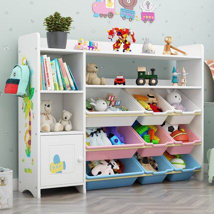 收纳儿童玩具柜子神器宝宝归纳整理置物储物箱多层儿童储物架