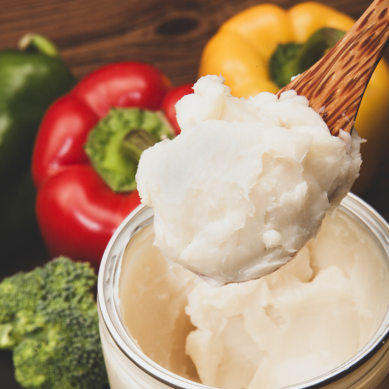 云山野派猪油500g静姐推荐食用脂肪火炼猪油板油起酥油炒菜烘焙￥43元