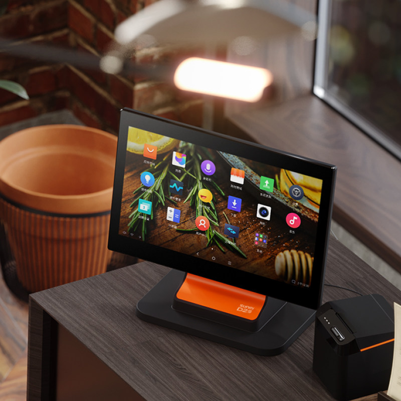 sunmi商米d2slite智能收款机餐饮奶茶茶店面馆收款机