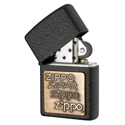 芝宝防风打火机zippo正版原装四代徽章贴章男士礼物zippo 原价398元