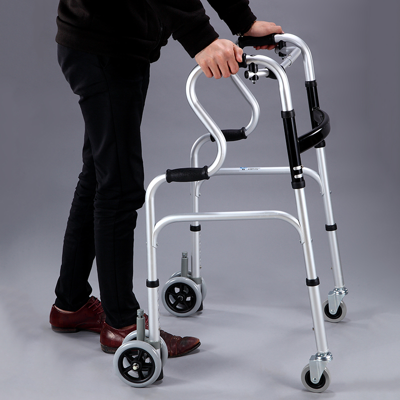 雅德老人助行器脑梗辅助行走器下肢训练骨折偏瘫多功能助步器