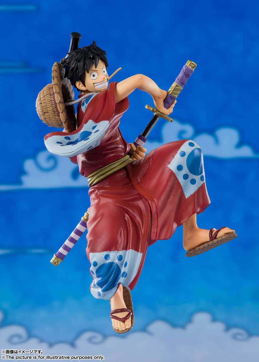 商品标签:万代海贼王和之国路飞figuartszero太郎手办车载摆件