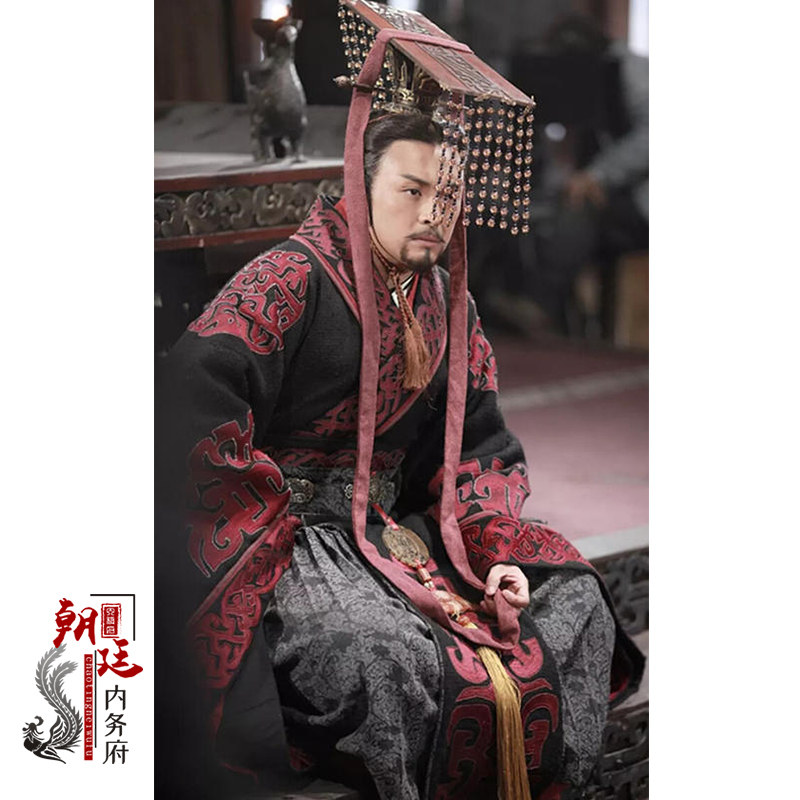 古装影视春秋战国大秦秦始皇嬴政同款男士皇帝龙袍民族服装