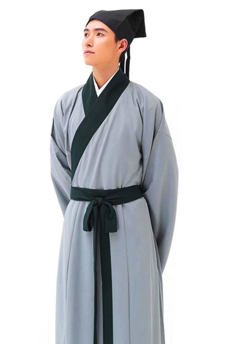 古装影视唐朝宋朝棉麻书生郎中男汉服宁采臣民族服装