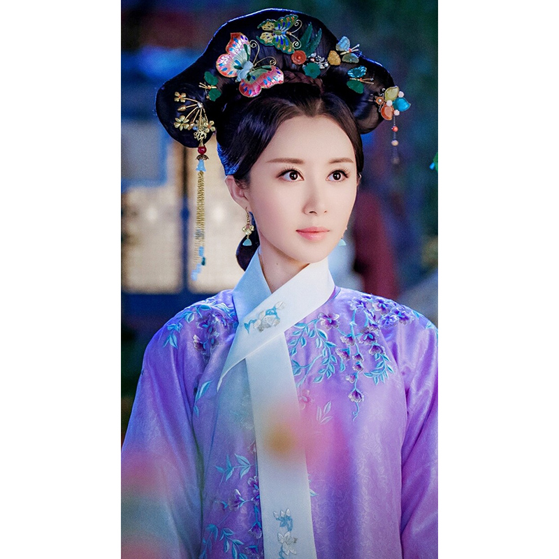 古装影视还珠格格小燕子同款清朝格格皇后妃子服满民族服装