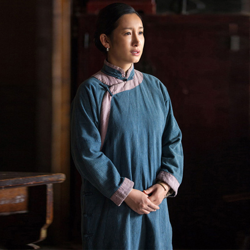 古装民国丫鬟影视白鹿原女款村姑棉麻佣人演出服民族服装