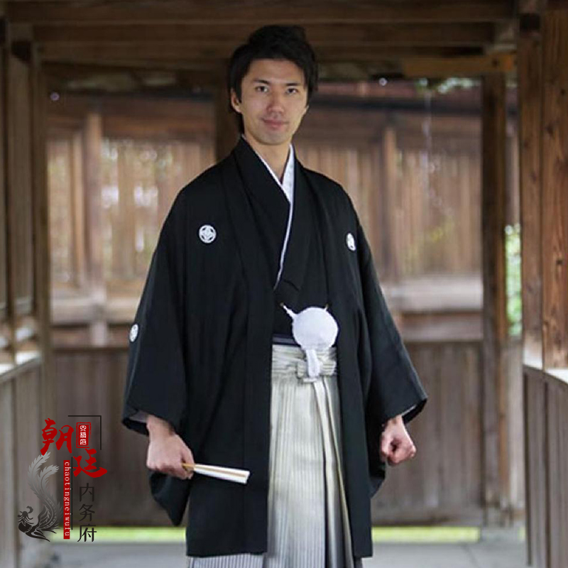 日本武士道日本人古装男士和服武士剑客客服书生民族服装