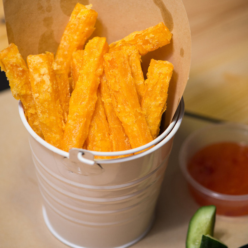 薯条台港油炸半成品干红红薯冷冻地瓜王薯条汉堡薯类制品