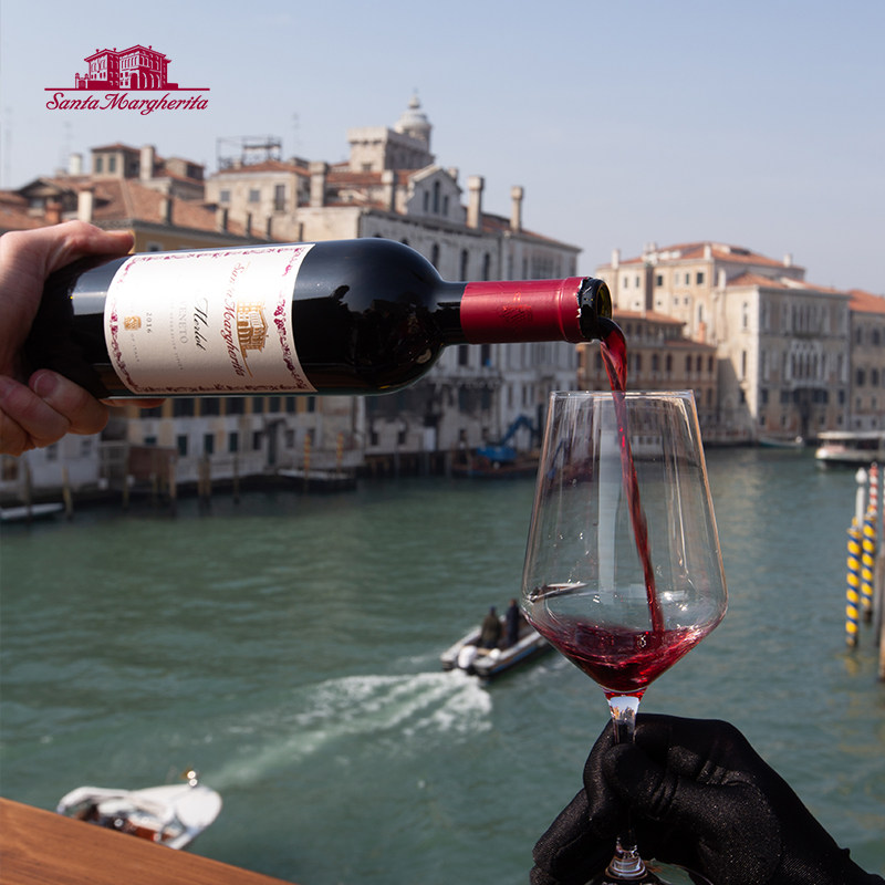 意大利原瓶进口红葡萄酒梅洛merlotigt干红750ml圣塔干红静态葡萄酒