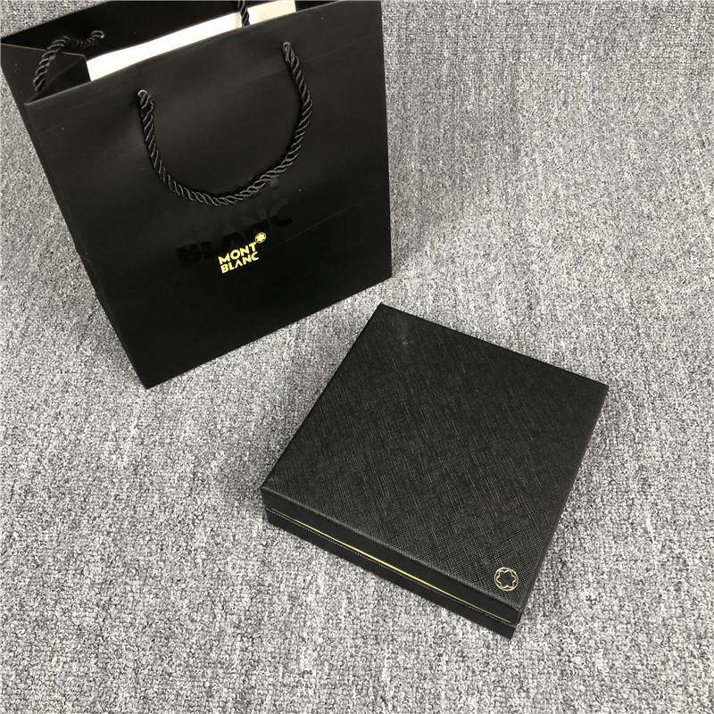 montblanc万宝龙皮带盒子手提袋腰带包装包装袋袋子购物礼品盒