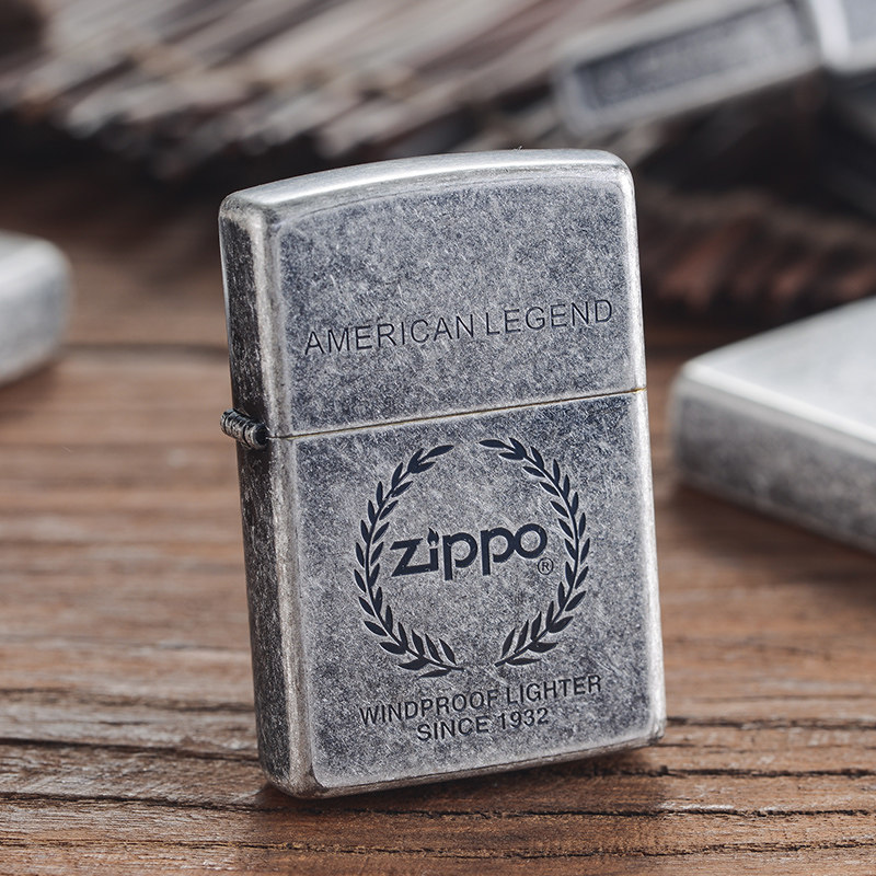 打火机zippo正版男士1932经典标志美国正品煤油zippo