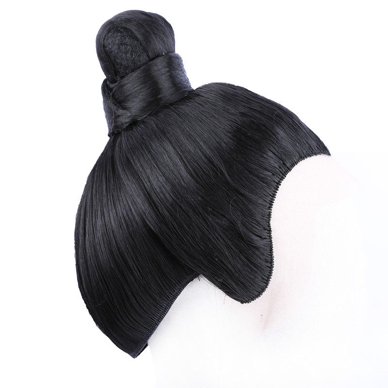 汉服古装假发影视剧花白整顶发套束发古风唐朝日常整顶假发