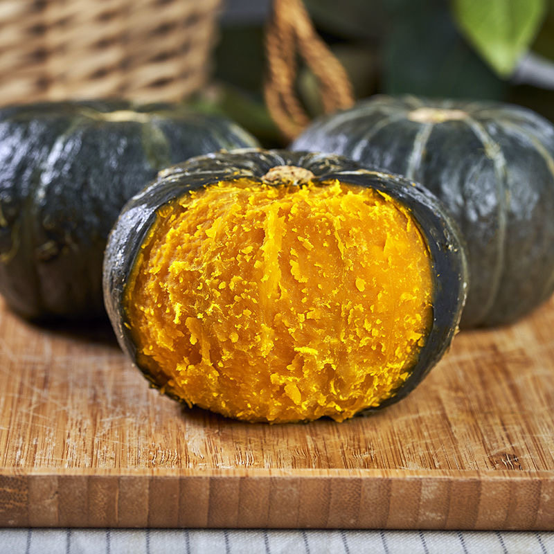 南瓜板栗正宗甘肃沙漠新鲜10斤贝贝粉糯栗子南瓜