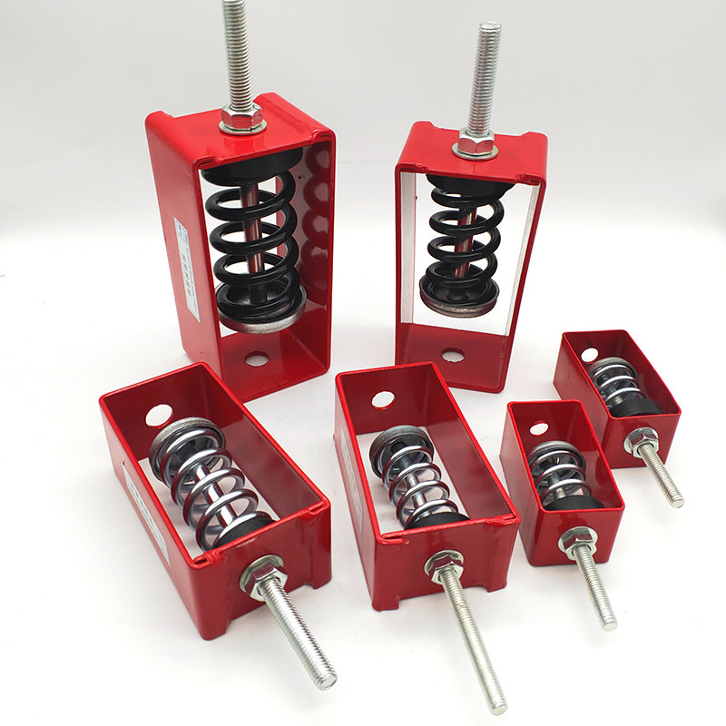 风机减震器吊装吊式xhs阻尼丝杆弹簧中央空调风机盘管减震吊钩